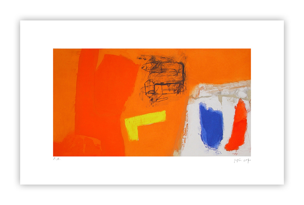 Obras de Gerardo Rueda - COLORS + ORANGE 
